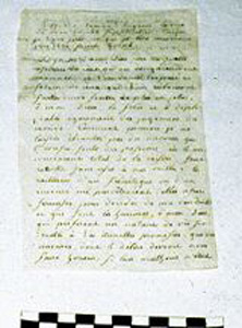 Thumbnail of Handwritten Prayer found in Book of Hours (1922.14.0004)