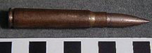 Thumbnail of Rifle Bullet Cartridge (1900.83.0026J)