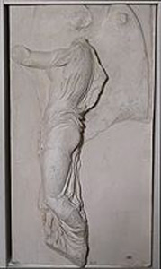 Thumbnail of Plaster Cast Frieze of Greek Nike Temple Balustrade Parapet Relief with Standing Nike (1900.11.0005)