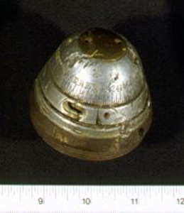 Thumbnail of Artillery Shell Fragment: Tip (1900.83.0023I)