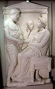 Thumbnail of Plaster Cast: Grave Stele of Thraseas (1914.04.0010)