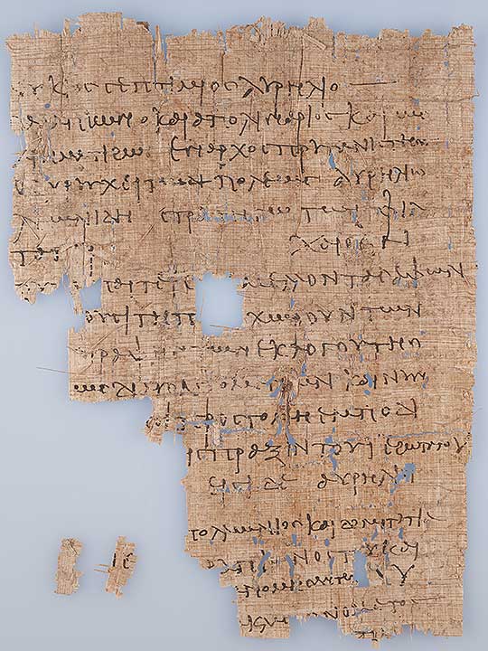 Thumbnail of Oxyrhynchus Papyrus, P.Oxy VI 890: Announcement of Tax Delinquents (Fragment) ()