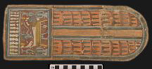 Thumbnail of Cartonnage Fragment: Pectoral (1923.01.0025)