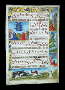 Thumbnail of Folio:  Illuminated Sheet Music (1929.14.0003)