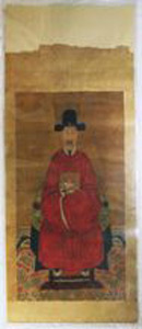 Thumbnail of Ancestor Portrait Scroll (1944.03.0057A)