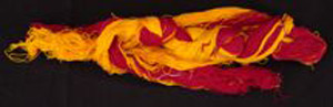 Thumbnail of Kente Loom Skein of Thread (1976.07.0006)