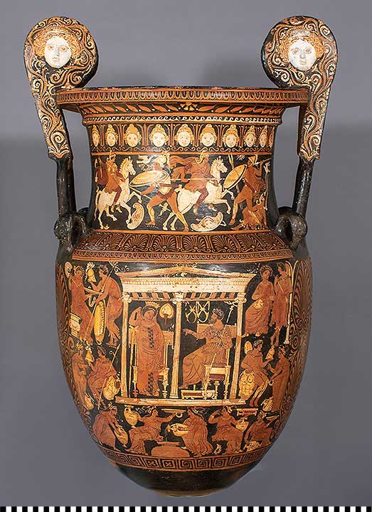 Thumbnail of Red Figure Volute Krater (Chester) (1982.06.0001A)