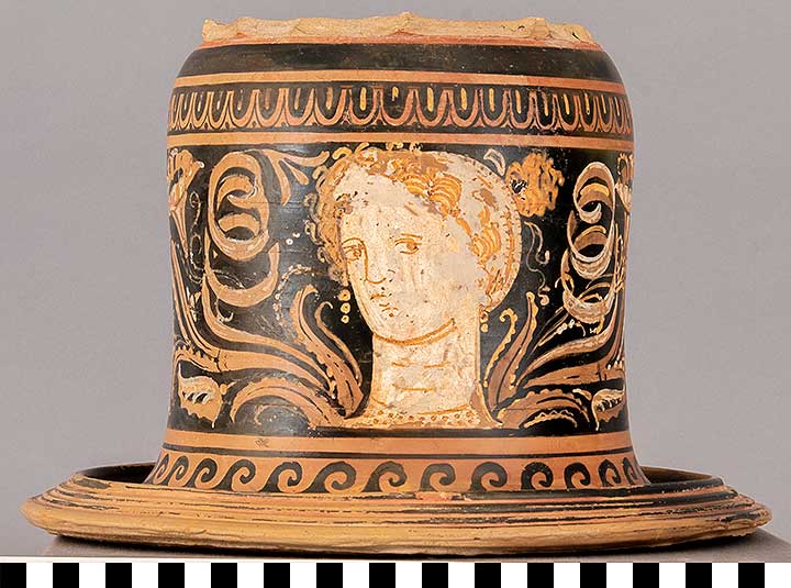 Thumbnail of Red Figure Volute Krater Pedestal (Chester) (1982.06.0001B)