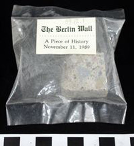 Thumbnail of Berlin Wall Fragment (1989.12.0001)