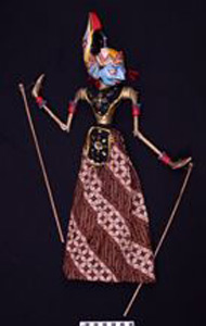 Thumbnail of Wayang Golek, Puppet: Head (1991.01.0001A)