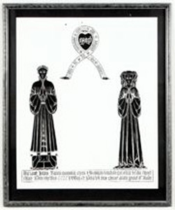 Thumbnail of Brass Rubbing: John Bacon and Joan (1997.05.0014)