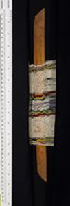 Thumbnail of Backstrap Loom Part: Batten (2000.01.0110D)