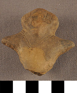 Thumbnail of Figurine Fragment: Head and Torso (2000.17.0055)