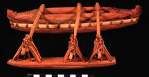 Thumbnail of Outrigger Canoe Model (2000.21.0008A)