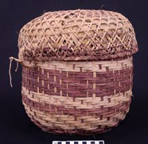 Thumbnail of Basket with Lid (2001.05.0016)