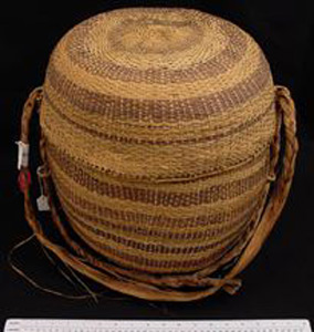 Thumbnail of Basket with Lid and Strap (2001.05.0022)