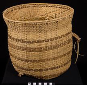 Thumbnail of Basket with Handles (2001.05.0036A)