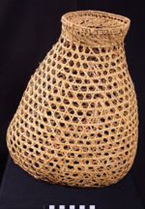 Thumbnail of Jar-Shaped Kapok Basket  (2001.05.0045)