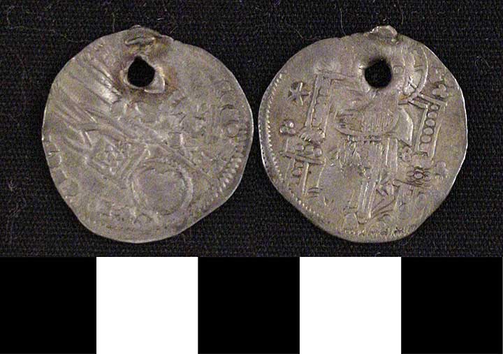 Thumbnail of Andronicus II and Michael IX of the Byzantine Empire Electrum Nomisma Coin (1900.63.0665)