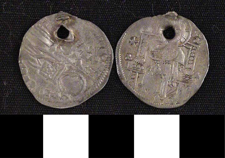 Thumbnail of Andronicus II and Michael IX of the Byzantine Empire Electrum Nomisma Coin (1900.63.0665)