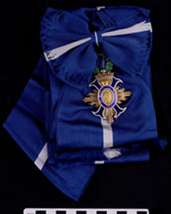 Thumbnail of Medal Ribbon: Civil Merit (1977.01.0333A)