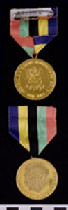 Thumbnail of Pierre de Coubertin Medal (1977.01.0392A)
