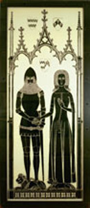 Thumbnail of Brass Rubbing: John and Joan de la Pole (1997.05.0008)