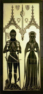 Thumbnail of Brass Rubbing: Sir Simon de Felbrigg and Margaret (1997.05.0011)