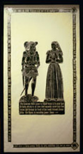 Thumbnail of Brass Rubbing: William Thynne and Anne (1997.05.0026)