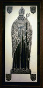 Thumbnail of Brass Rubbing: Samuel Harnsnett (1997.05.0030)