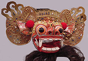 Thumbnail of Barong Dance Costume: Mask (2002.17.0001C)