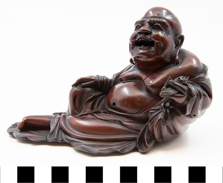 Thumbnail of Figurine: Pudai (Budai, Hotei), Buddha of Happiness and Laughter (2002.18.0019A)