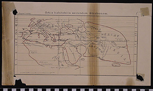 Thumbnail of Reproduction of Map: orbis...secundum...strabonem (1913.16.0006B)