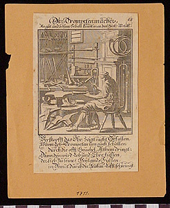 Thumbnail of Engraving: The Horn Maker (1925.10.0001N)