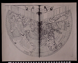 Thumbnail of Reproduction of Map: Universalior Cogniti Orbis... (1945.05.0001B)