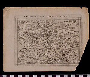 Thumbnail of Map: Latium, seu Territorium Romae. Ptolemy