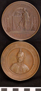 Thumbnail of Commemorative Medal: Destruction of the Turkish Fleet at Sinope (1971.15.2589)