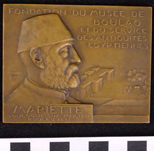 Thumbnail of Unitace Plaque: Auguste Mariette (1971.15.2888)