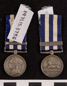 Thumbnail of Medal: Egypt Campaign, Alexandria 11th July (1971.15.3756)