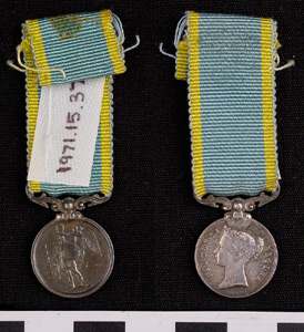 Thumbnail of Medal: Crimean War Campaign (1971.15.3759)