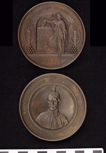 Thumbnail of Commemorative Medal: Destruction of Turkish Fleet at Sinope (1971.15.3768)