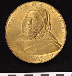 Thumbnail of Medal: El Hadji Abd el Kader (1971.15.3770)