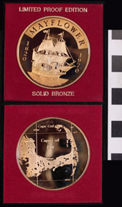 Thumbnail of Commemorative Medal of the Mayflower (1971.23.0001)