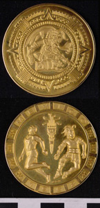 Thumbnail of Commemorative Medal for XIX Summer Olympics in Mexico City  (1977.01.0044)