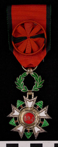 Thumbnail of Medal: National Order of the Cedar of Lebanon (1977.01.0059B)