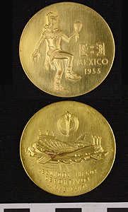 Thumbnail of Medal: Second Pan American Games (1977.01.0400A)