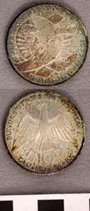 Thumbnail of Coin: Federal Republic of Germany, West Germany, 10 Marks (1977.01.0427E)