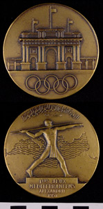 Thumbnail of Olympic Commemorative Medallion (1977.01.0568A)