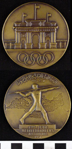 Thumbnail of Olympic Commemorative Medallion (1977.01.0568D)