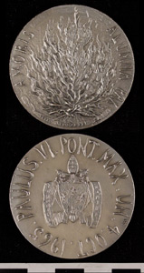 Thumbnail of Commemorative Papal Medal: Pope Paul VI  (1977.01.0718)